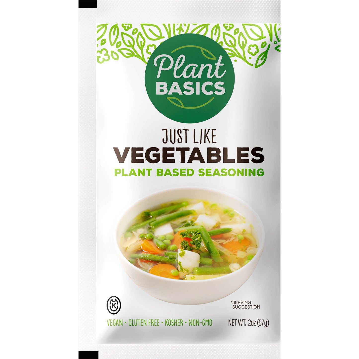 Plant Based Seasoning - Just Like Vegetables, 2 oz. pouch